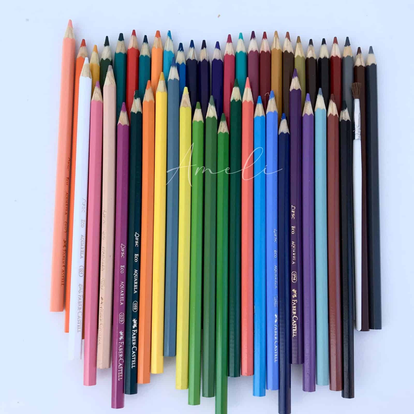 Lápices de colores Acuarelables Faber-Castell – Ameli Papeleria