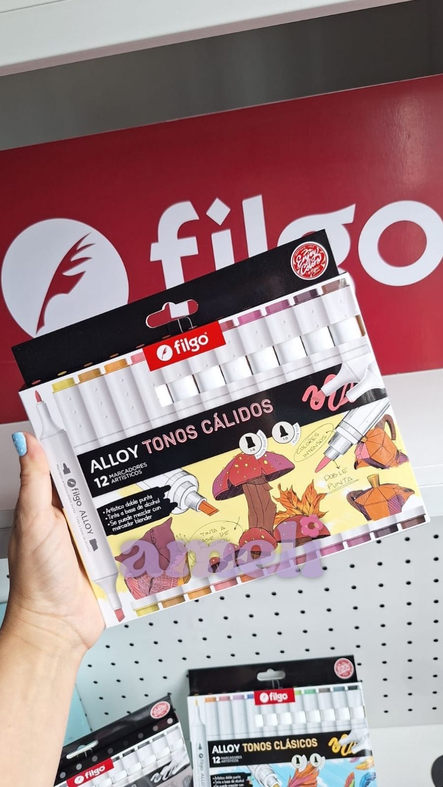 Marcadores artísticos Filgo Alloy doble punta - Imagen 4
