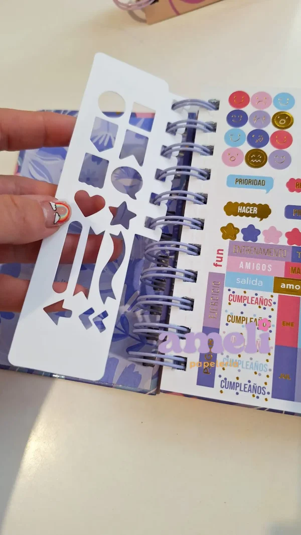 Agenda Mooving Spring Diaria 10x15cm - Imagen 7