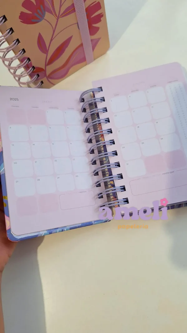 Agenda Mooving Spring Diaria 10x15cm - Imagen 9