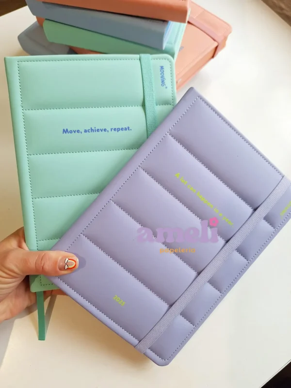 Agenda Mooving Matelasse Semanal 15x21cm