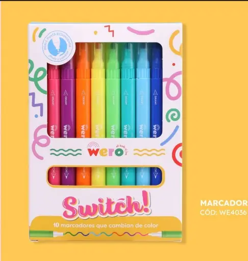 Marcadores WERO que cambian de color - Imagen 2