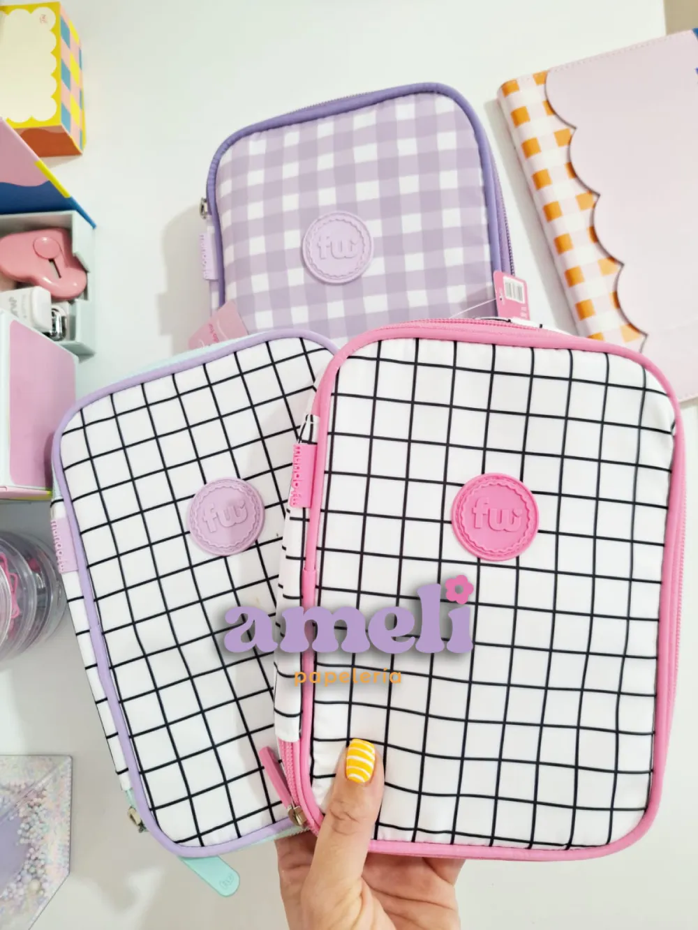 Organizador, cartuchera Mundo Fw Candy