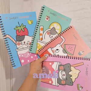 Cuaderno A5 Sweet, tapa flex