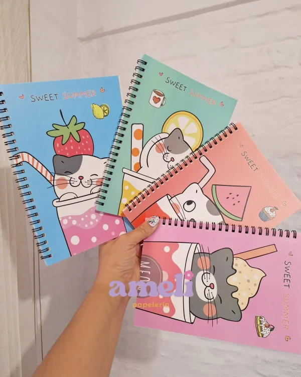 Cuaderno A5 Sweet, tapa flex