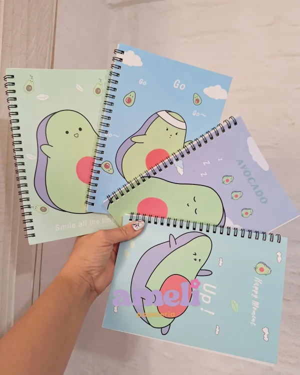 Cuaderno A5 palta, tapa flex - Imagen 2