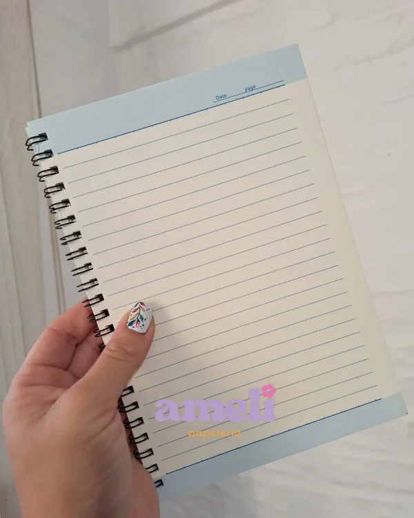 Cuaderno A5 palta, tapa flex - Imagen 3