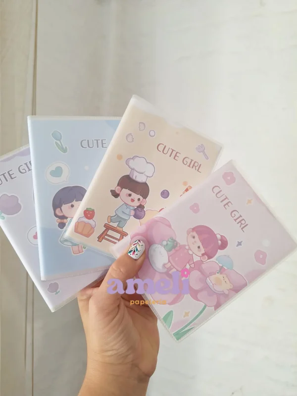Libretita Cute con Forro pvc
