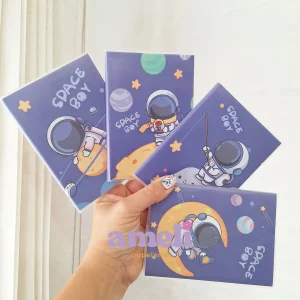 Libretita astronauta con Forro pvc