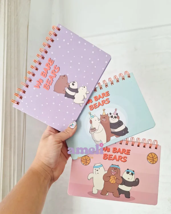Planner semanal  con espiral Bears