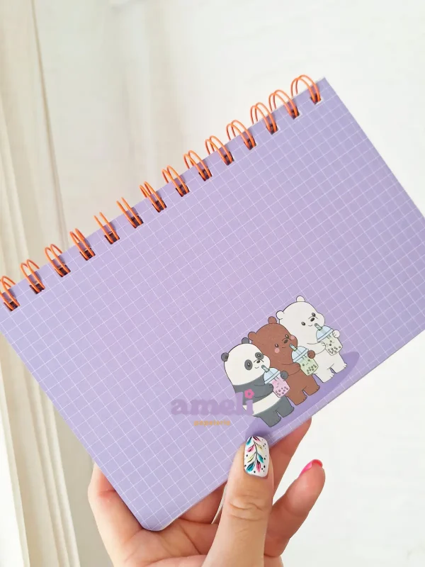 Planner semanal  con espiral Bears - Imagen 3