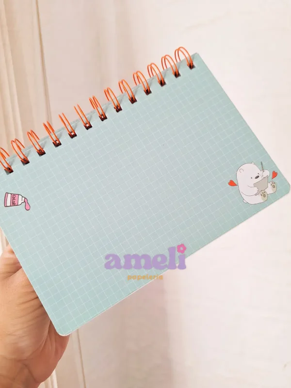 Planner semanal  con espiral Bears - Imagen 5