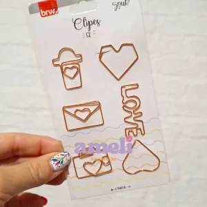 Set de clips Brw Love