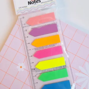 Banderines flechas adhesivas BRW 7 colores