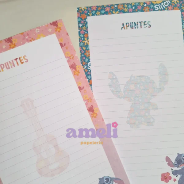 Block de apuntes Stitch - Imagen 2