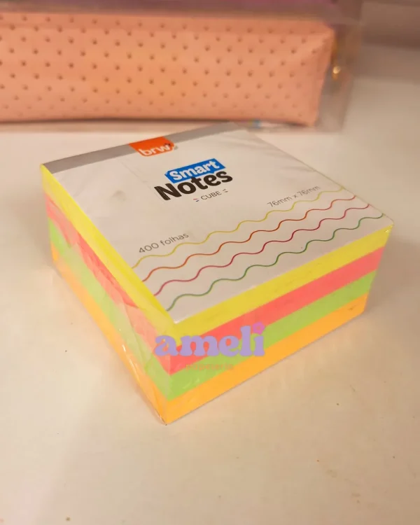Block notas adhesivas 400 hojas Brw 76x76mm