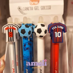 Bolígrafo borrable Brw fútbol