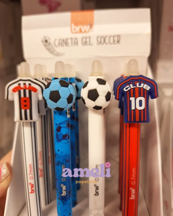 Bolígrafo borrable Brw fútbol