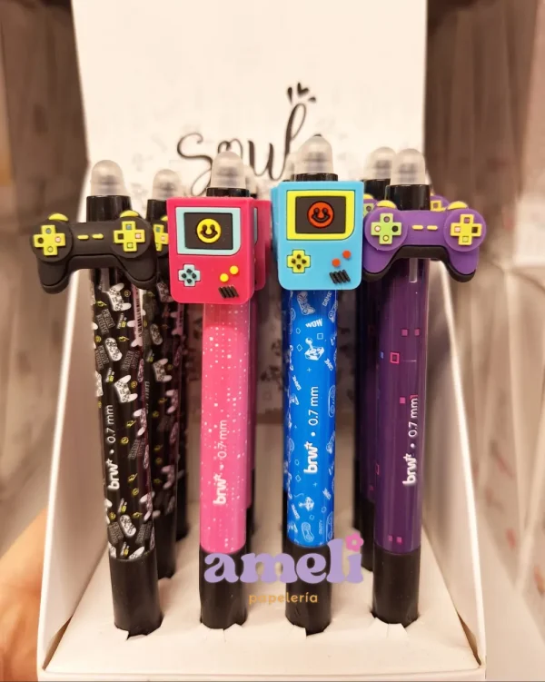 Bolígrafo borrable gamer Brw