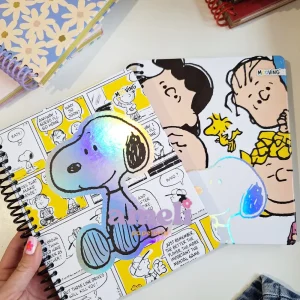 Cuaderno Mooving 1/2 oficio Snoopy