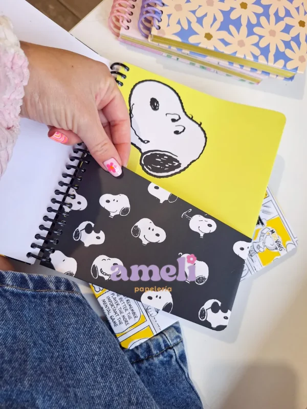 Cuaderno Mooving 1/2 oficio Snoopy - Imagen 5