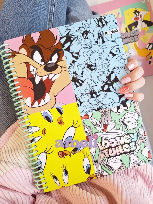 Cuaderno tamaño carta Mooving Looney Tunes - Imagen 2