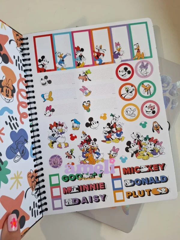 Cuaderno tamaño carta Mooving Mickey Mouse - Imagen 3