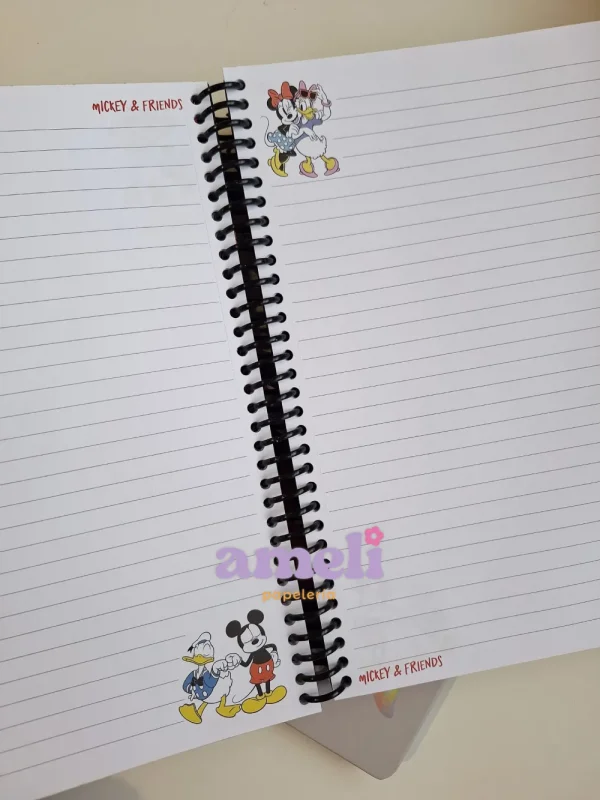 Cuaderno tamaño carta Mooving Mickey Mouse - Imagen 5