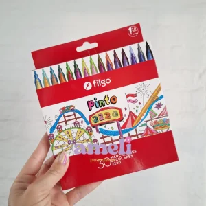 Marcadores escolares Filgo x30 unidades