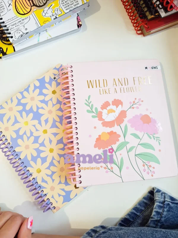 Cuaderno Mooving 1/2 oficio Garden