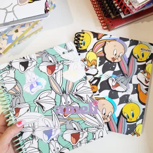 Cuaderno Mooving 1/2 oficio Looney Tunes