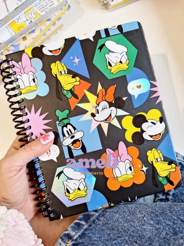 Cuaderno Mooving 1/2 oficio Mickey Mouse