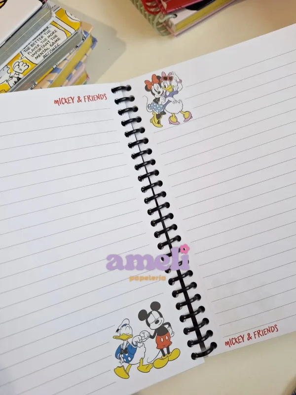 Cuaderno Mooving 1/2 oficio Mickey Mouse - Imagen 4