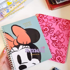 Cuaderno premium Mooving 1/2 oficio Minnie