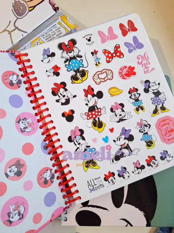 Cuaderno premium Mooving 1/2 oficio Minnie - Imagen 4