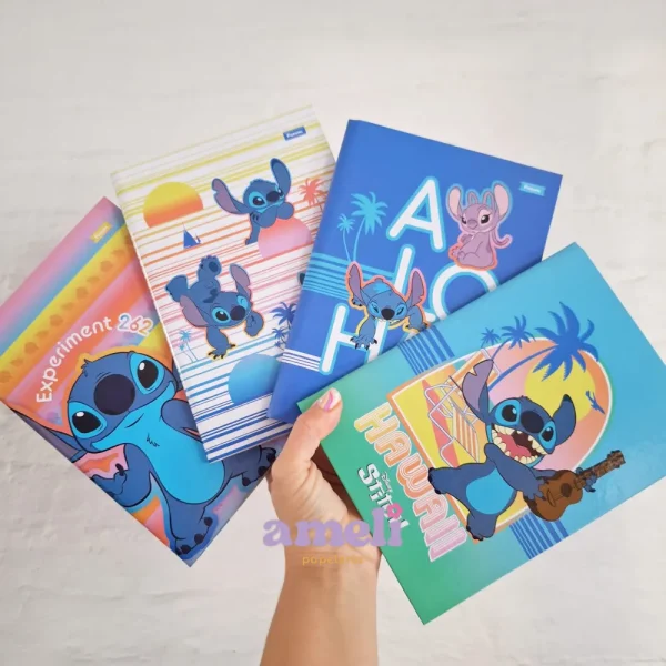 Cuaderno super tapa dura cosido Stitch