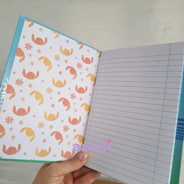 Cuaderno super tapa dura cosido Stitch - Imagen 2