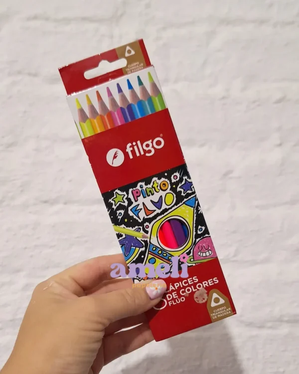 Lápices de colores Filgo fluo