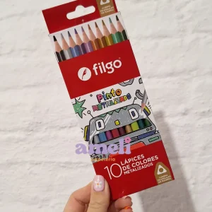 Lápices de colores Filgo metalizados