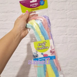 Limpia pipas pastel x12 Pointer