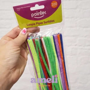 Limpiapipas 100 unidades 15 cm Pointer