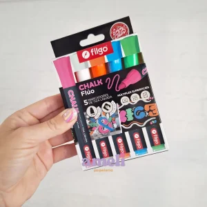 Marcadores de tiza liquida  Filgo x5