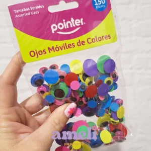 Ojitos móviles de colores Pointer