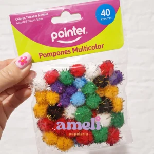 Pompones multicolor Pointer
