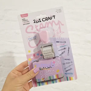 Sello rotativo Ibi Craft corrección español