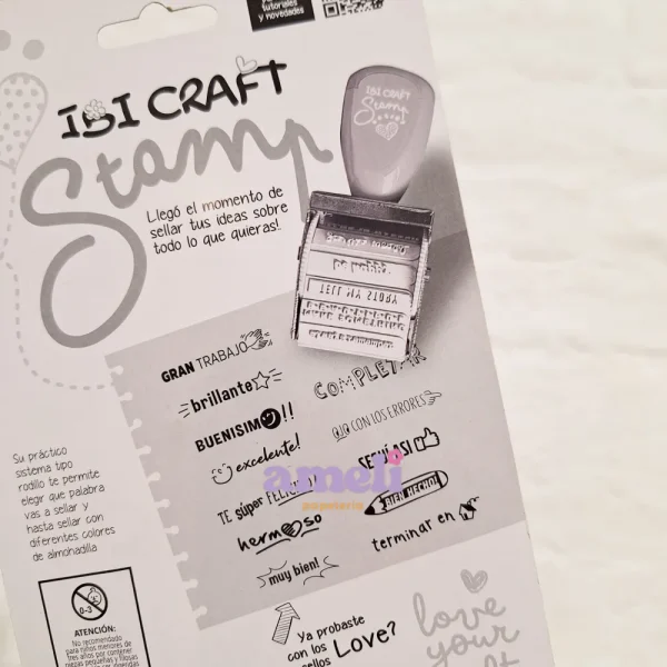 Sello rotativo Ibi Craft corrección español - Imagen 2