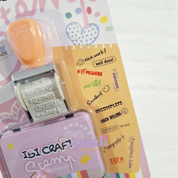 Sello rotativo Ibi craft corrección inglés - Imagen 2