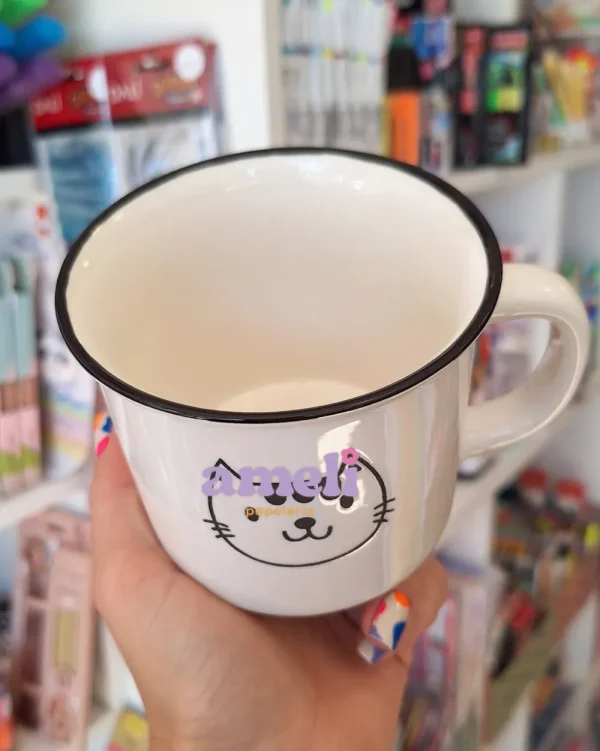 Taza cerámica gatito - Imagen 2