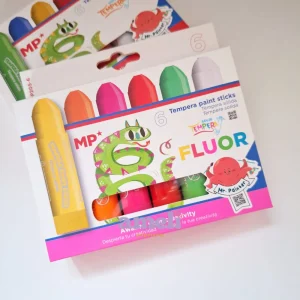 Temperas sólidas x6 Fluo Mp