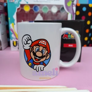 Taza Mario Bross en caja 